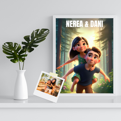 Cuadro personalizado disney