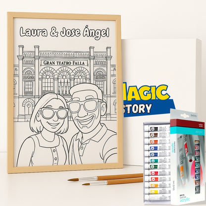 Kit de Pintura - Diseño Mágico