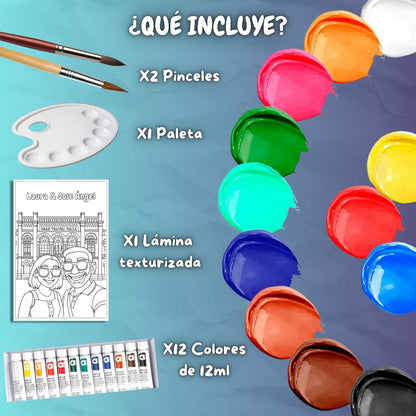 Kit de Pintura - Diseño Mágico